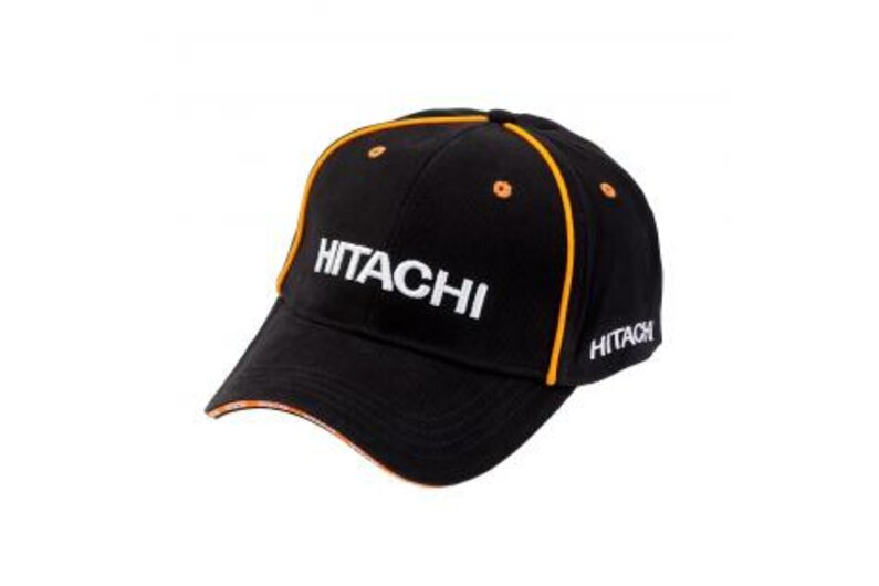 Hitachi Dealer Cap orange Naht